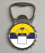 Sheff Wed 1998-00 Away Shirt Memorabilia Metal Bottle Opener Fridge Magnet