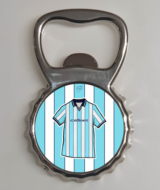Middlesbrough 1998/99 Away Shirt Memorabilia Metal Bottle Opener Fridge Magnet