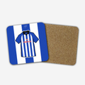 Sheff Wed 1999/00 Home Shirt Memorabilia Hand Sublimated Football Coaster