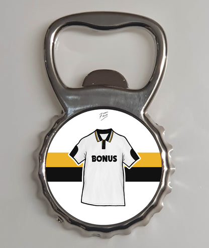 Hull 1992/93 Away Shirt Memorabilia Metal Bottle Opener Fridge Magnet