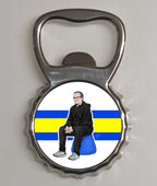Marcelo Bielsa Leeds Memorabilia Metal Bottle Opener Fridge Magnet