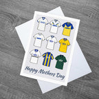 Leeds United Themed Retro Mothers Day Card