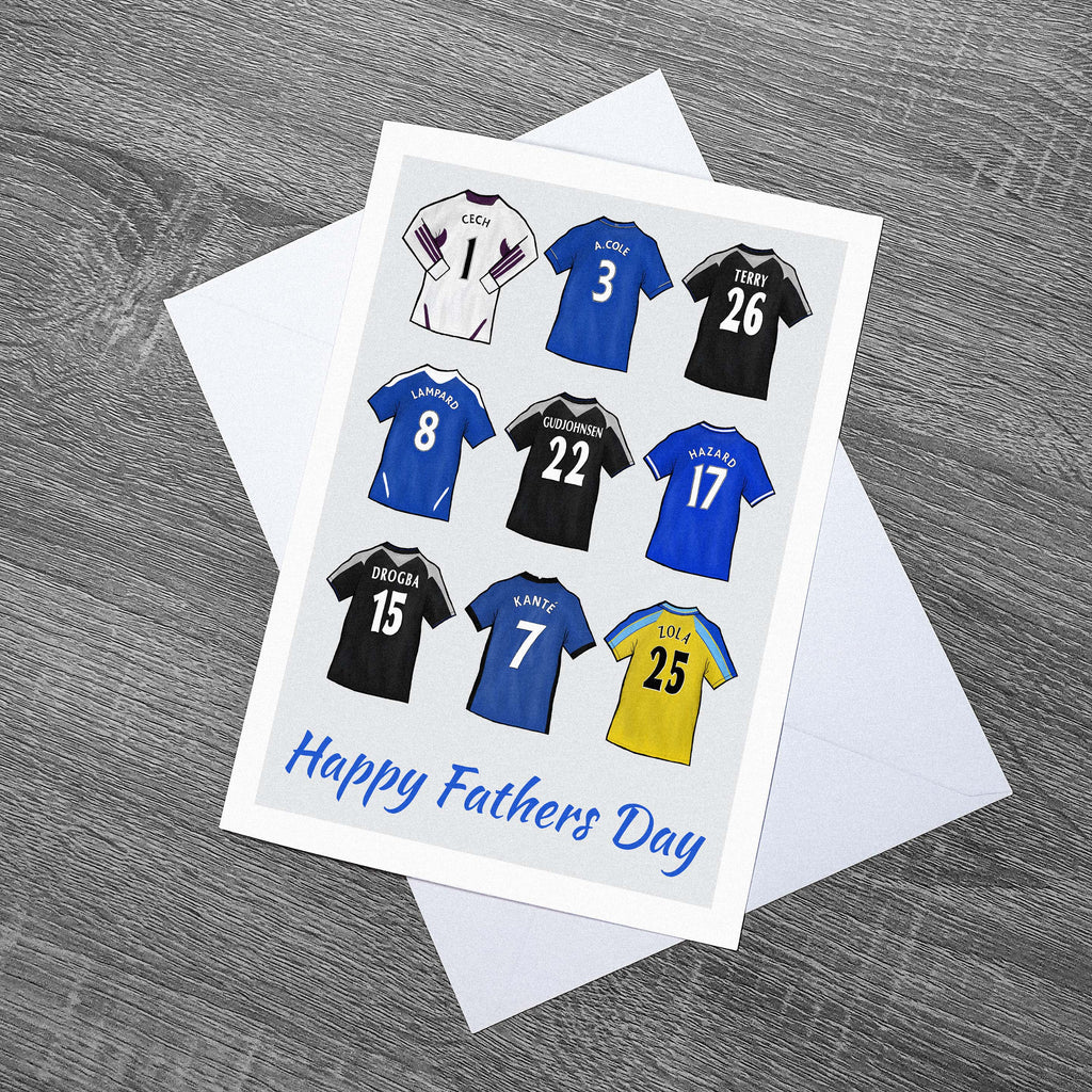 Happy Fathers Day Chelsea Football Club Birthday Card