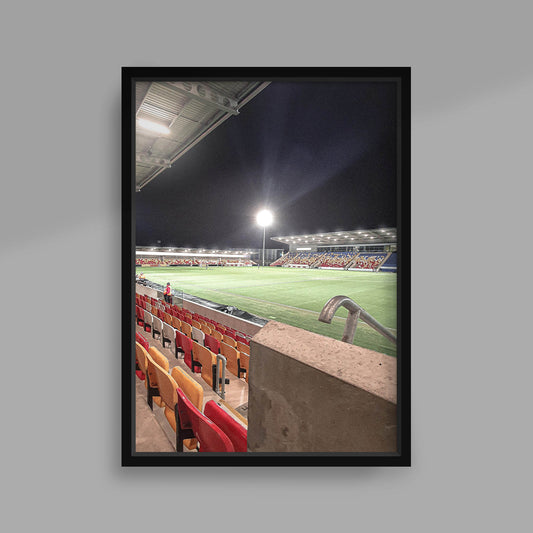 Photograph print of York City Football Club home LNER Community Stadium, York, North Yorkshire