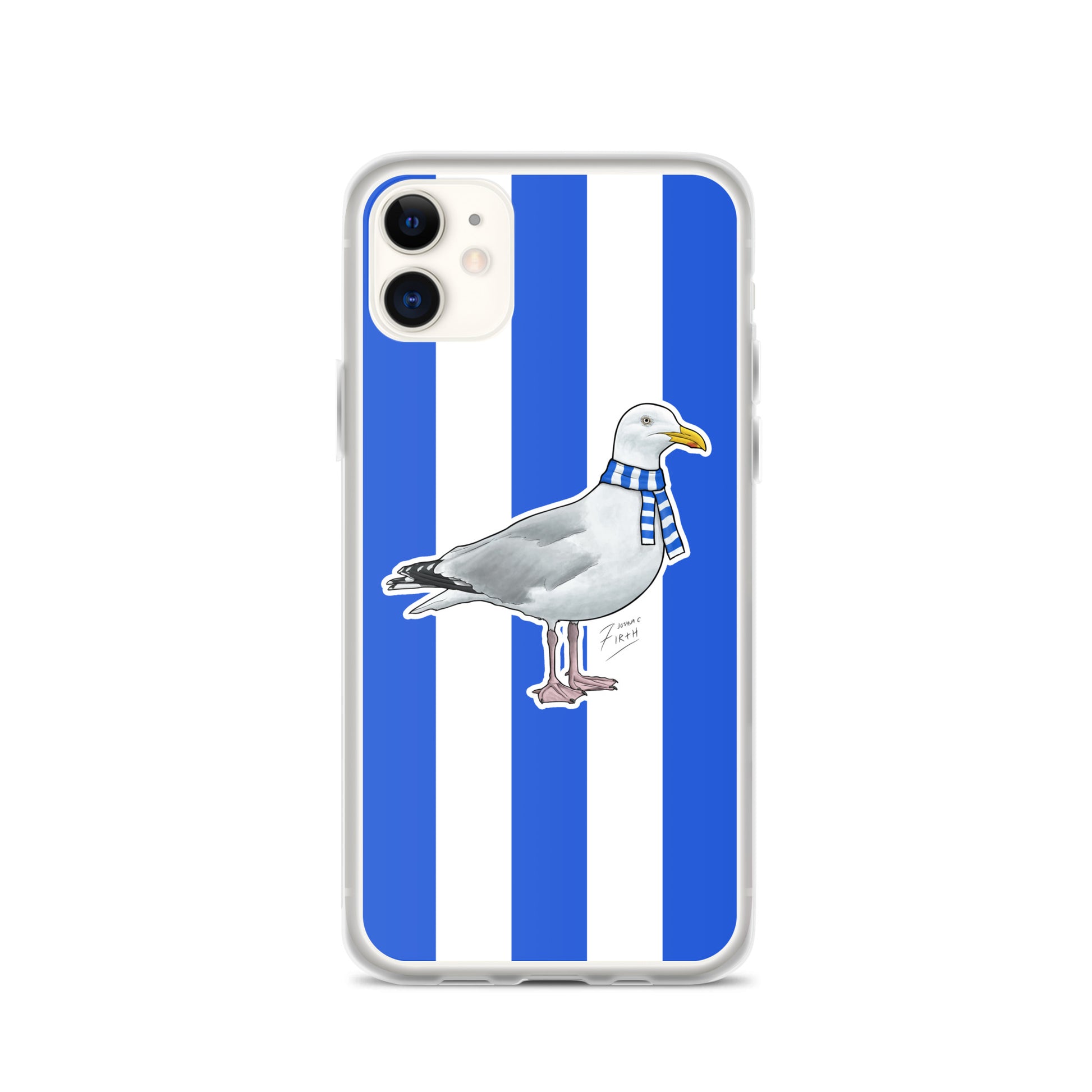 Brighton Football Themed Seagull iPhone 11 Case