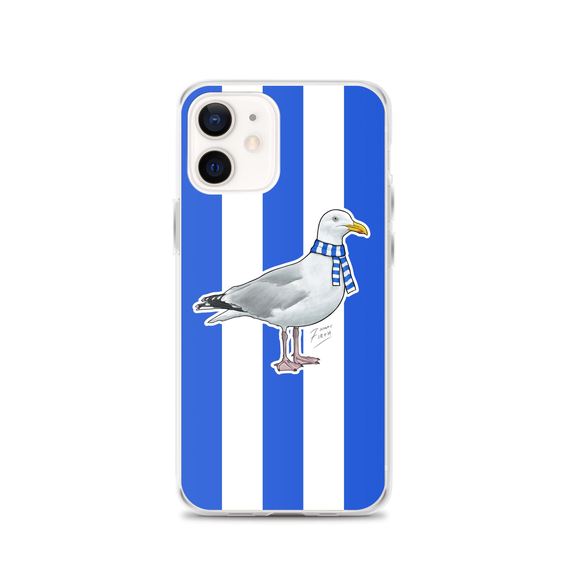 Brighton Football Themed Seagull iPhone 12 Case