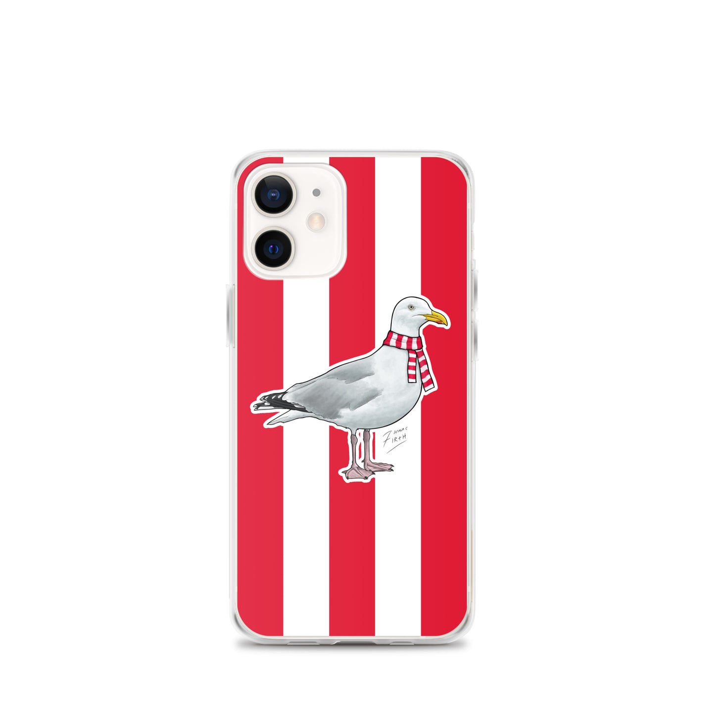 Scarborough Athletic Themed Seagull Football iPhone 12 Mini Case