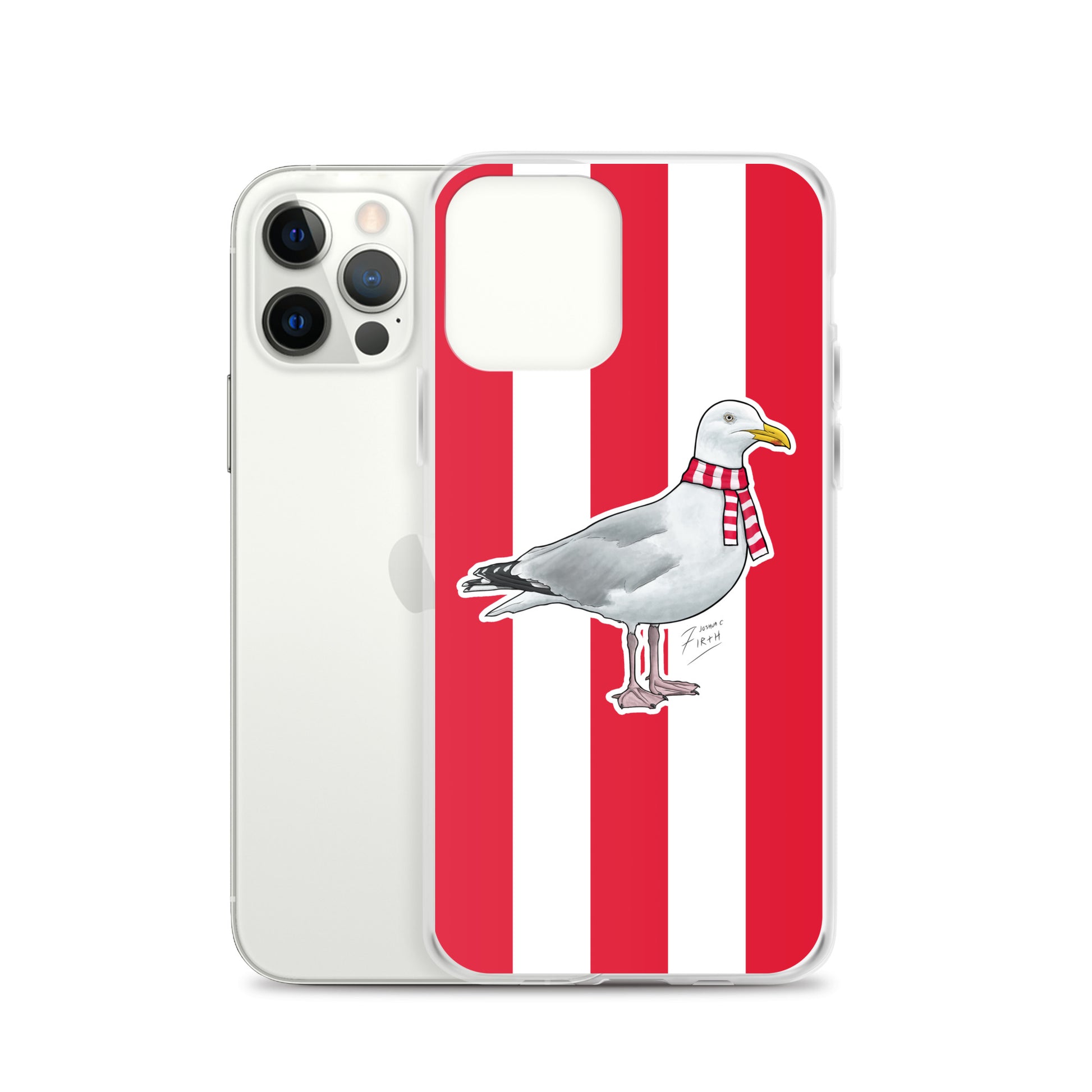 Scarborough Athletic Themed Seagull Football iPhone 12 Pro Case