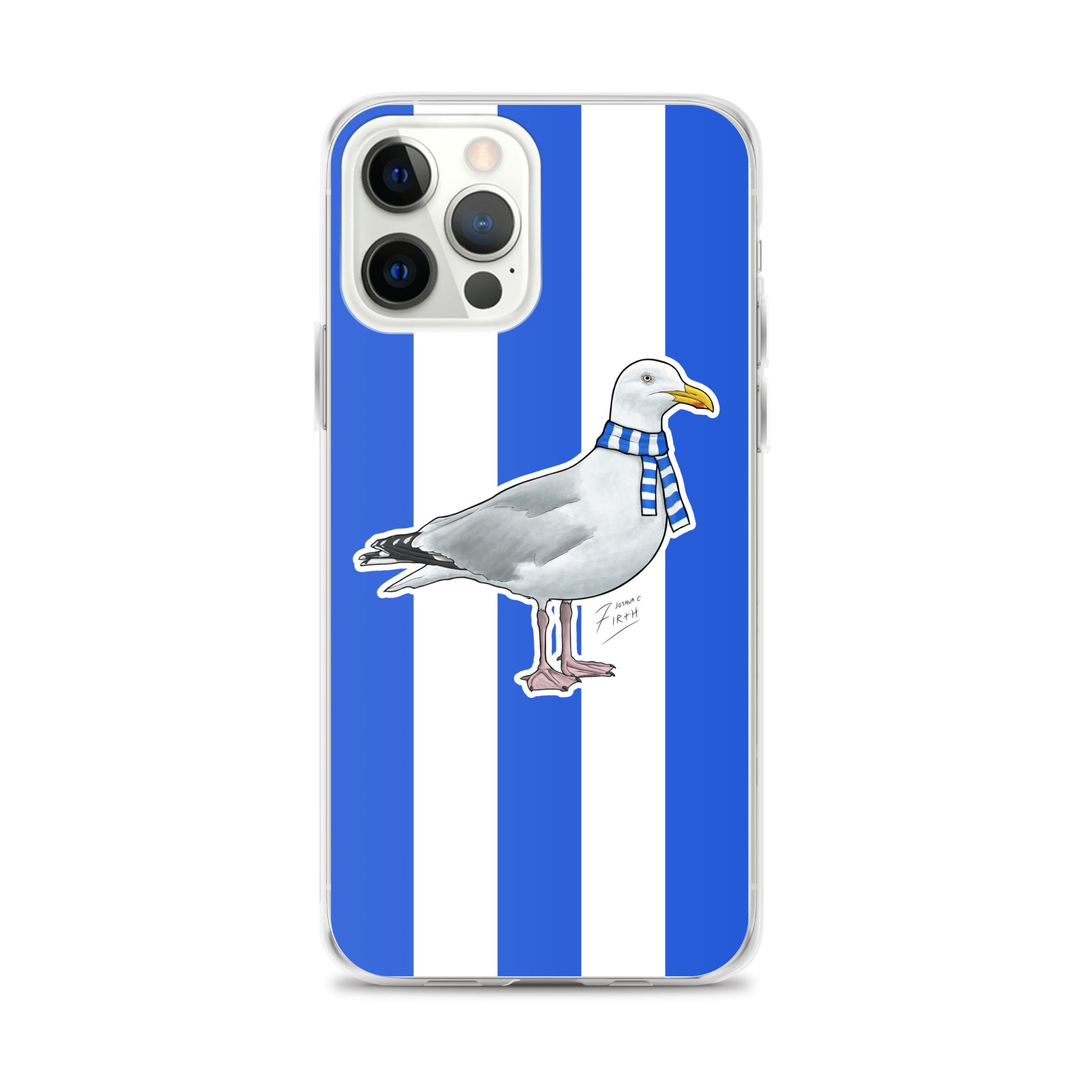 Brighton Football Themed Seagull iPhone 12 Pro Max Case