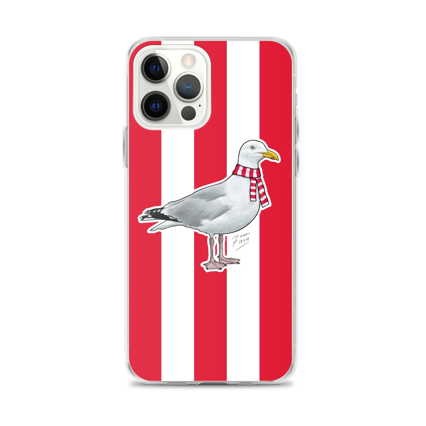 Scarborough Athletic Themed Seagull Football iPhone 12 Pro Max Case