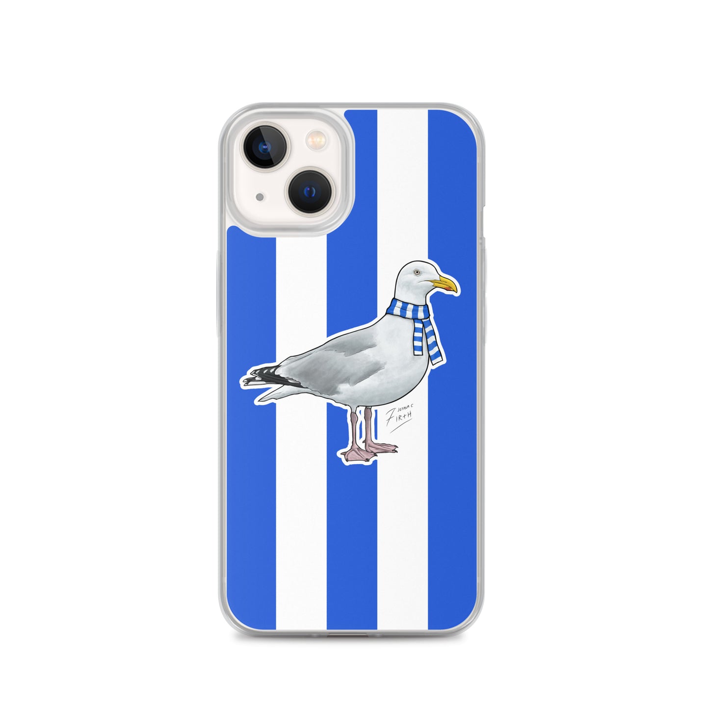 Brighton Football Themed Seagull iPhone 13 Case