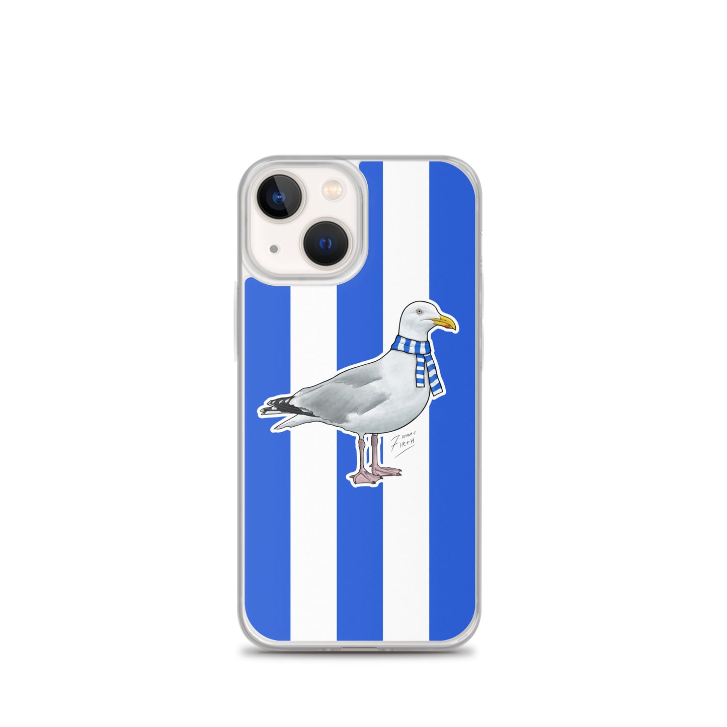 Brighton Football Themed Seagull iPhone 13 Mini Case