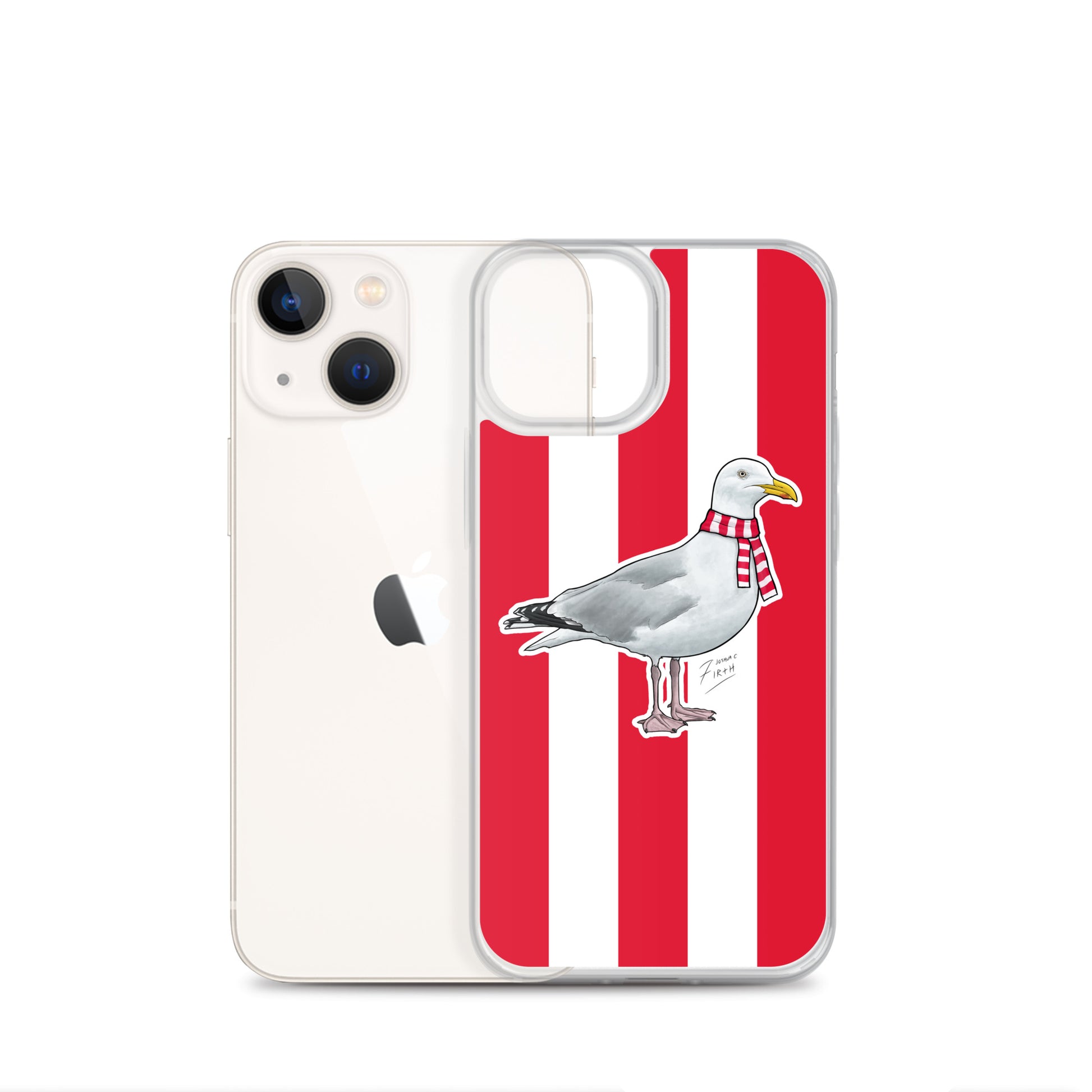 Scarborough Athletic Themed Seagull Football iPhone 13 mini Case