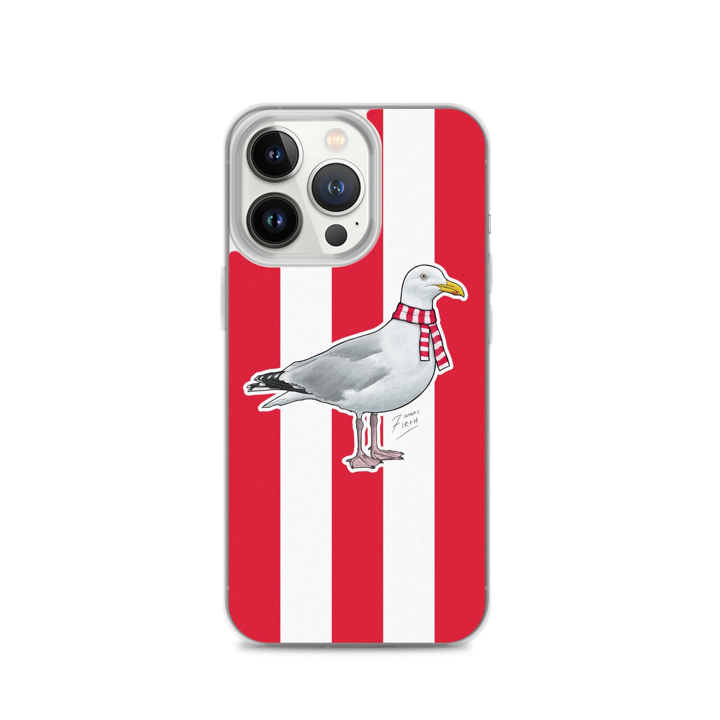 Scarborough Athletic Themed Seagull Football iPhone 13 Pro Case