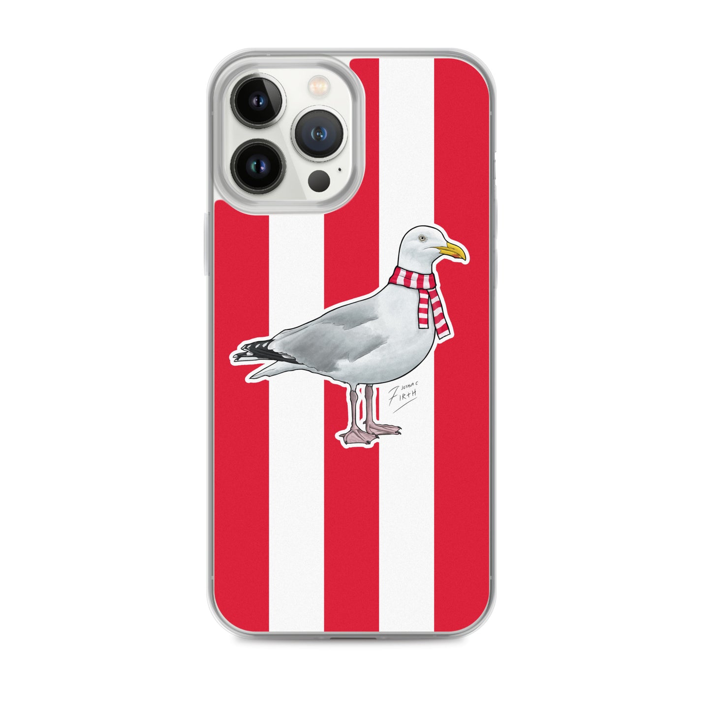 Scarborough Athletic Themed Seagull Football iPhone 13 Pro Max Case