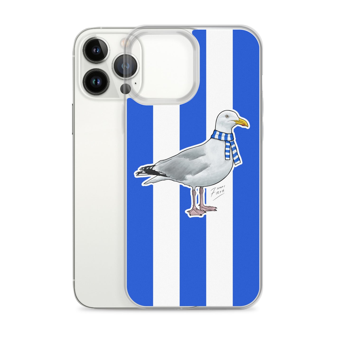 Brighton Football Themed Seagull Phone 13 Pro Case