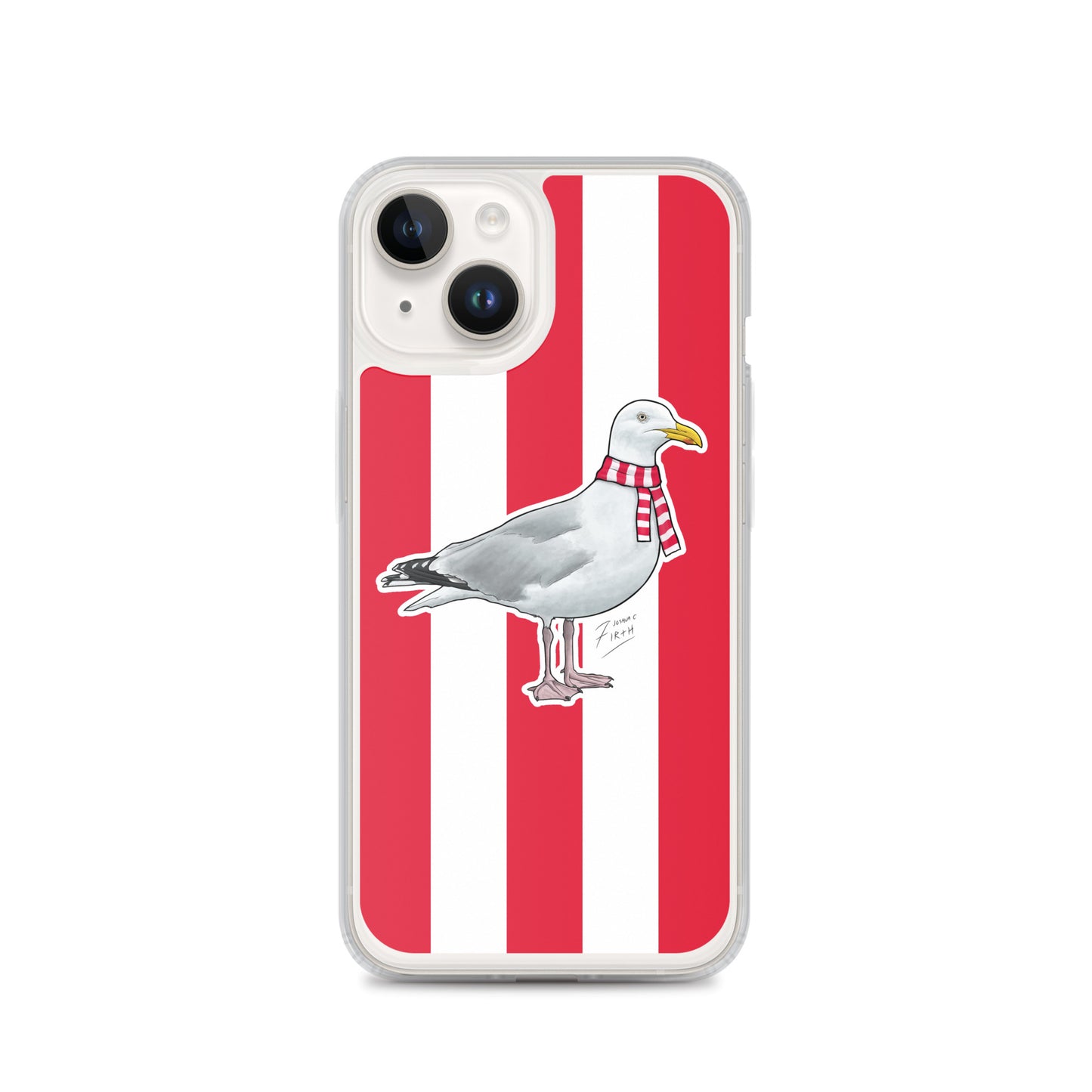 Scarborough Athletic Themed Seagull Football iPhone 14 Case