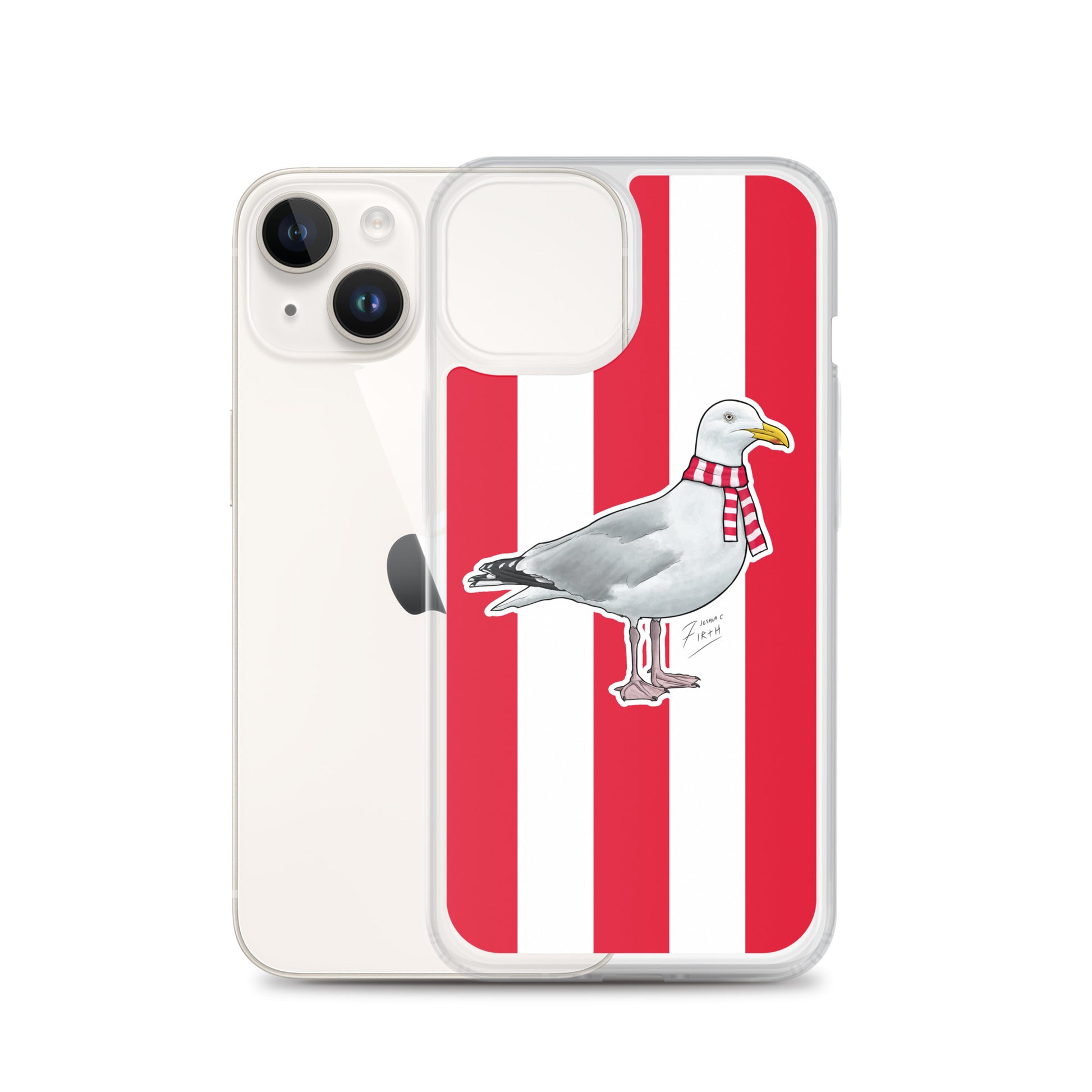 Scarborough Athletic Themed Seagull Football iPhone 14 Pro Max Case