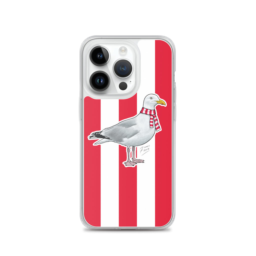 Scarborough Athletic Themed Seagull Football iPhone 14 Pro Case