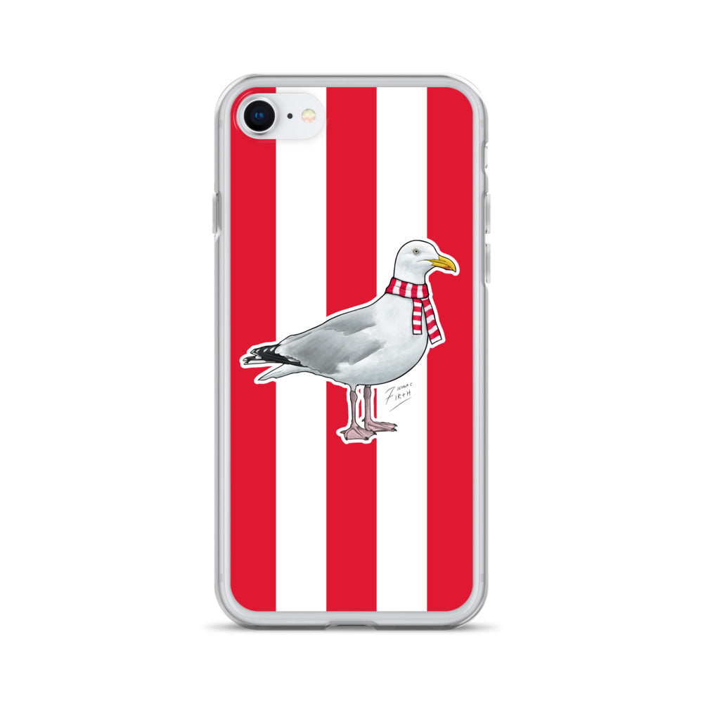 Scarborough Athletic Themed Seagull Football iPhone SE Case