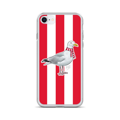 Scarborough Athletic Themed Seagull Football iPhone SE Case