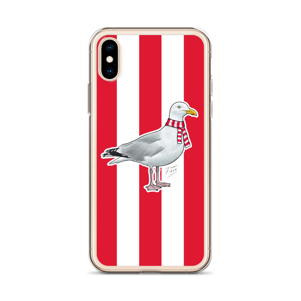 Scarborough Athletic Themed Seagull Football iPhone X XS Case