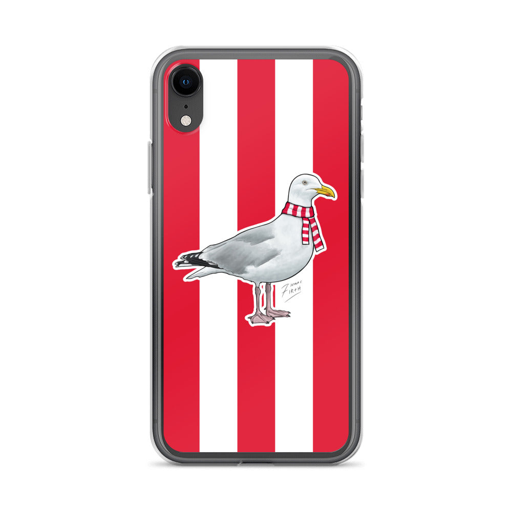 Scarborough Athletic Themed Seagull Football iPhone XR Case