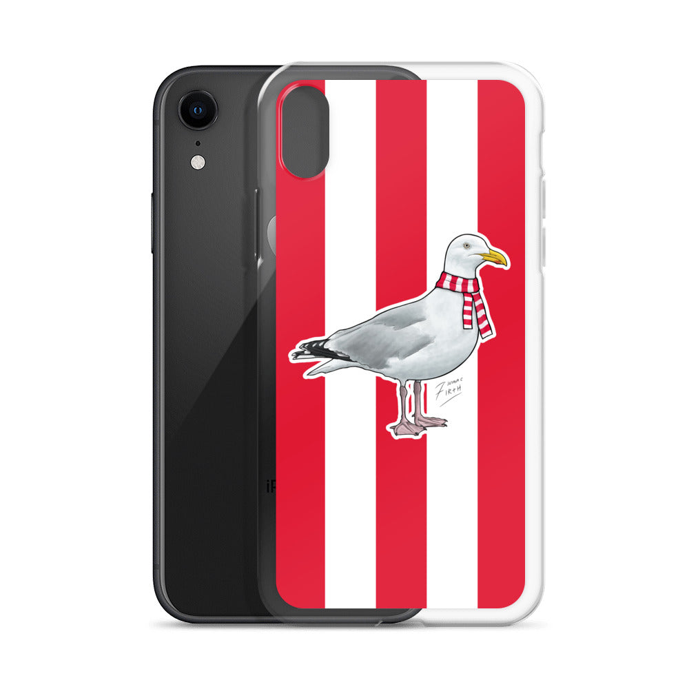 Scarborough Athletic Themed Seagull Football iPhone XR Case