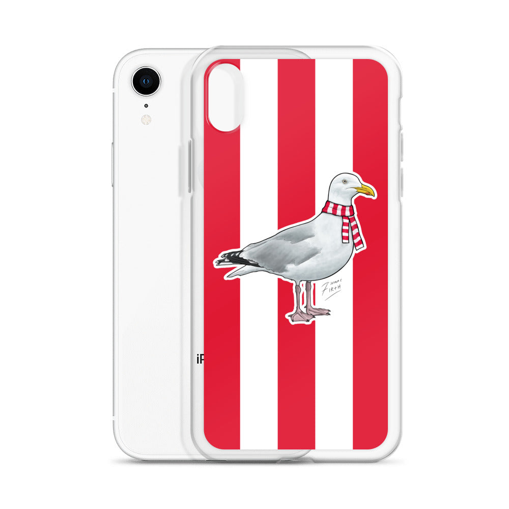 Scarborough Athletic Themed Seagull Football iPhone XR Case