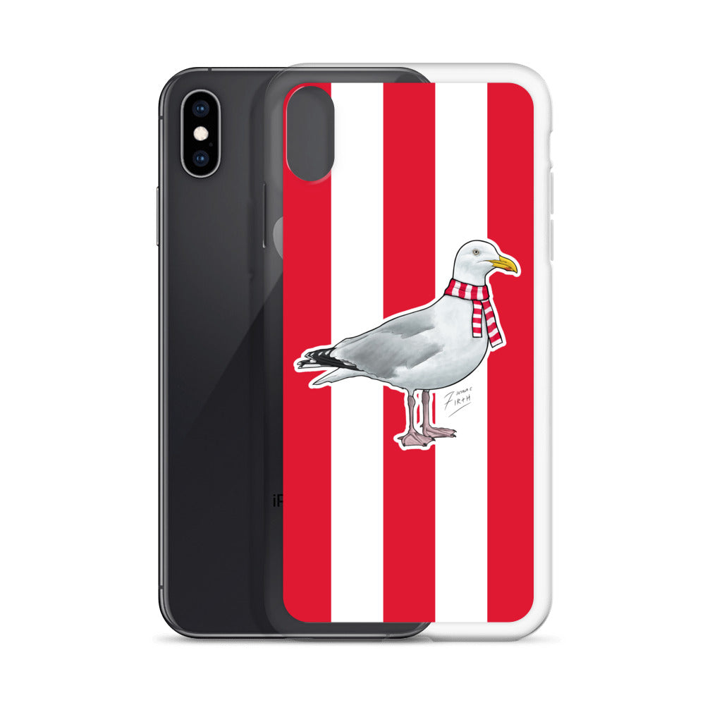 Scarborough Athletic Themed Seagull Football iPhone XS Max Case