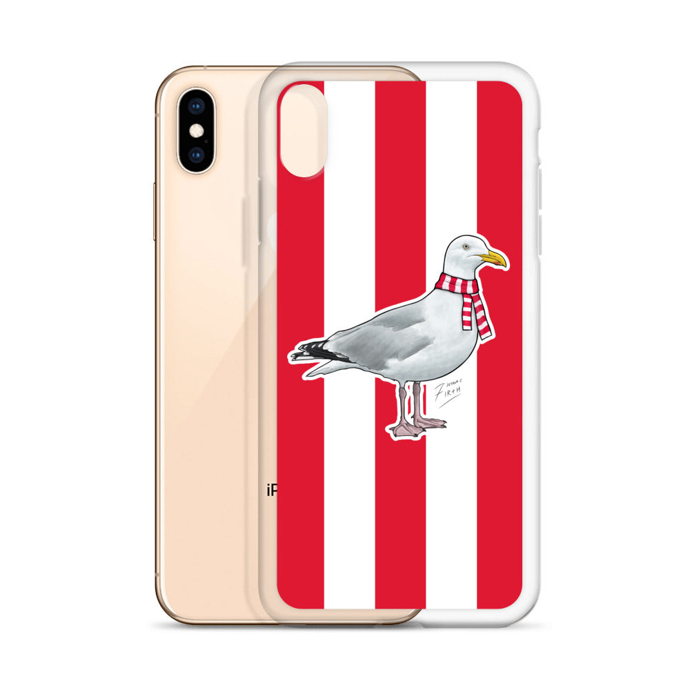 Scarborough Athletic Themed Seagull Football iPhone XS Max Case
