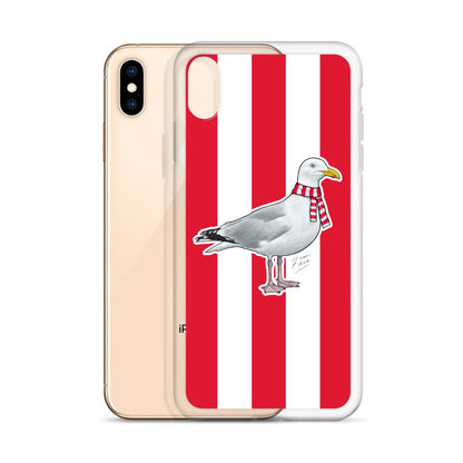 Scarborough Athletic Themed Seagull Football iPhone XS Max Case