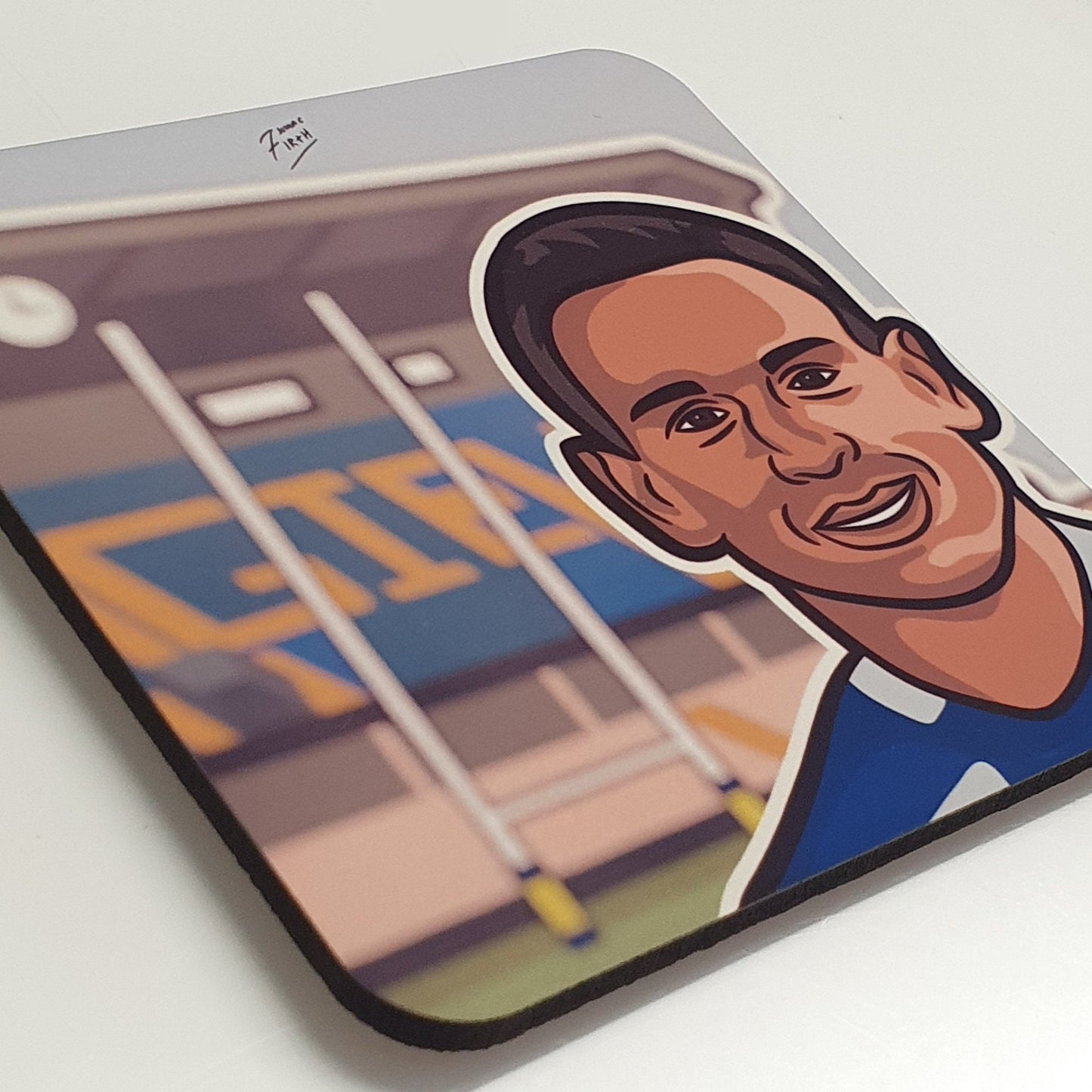 Kevin Sinfield Headingley Memorabilia Hand Sublimated Rugby League Coaster