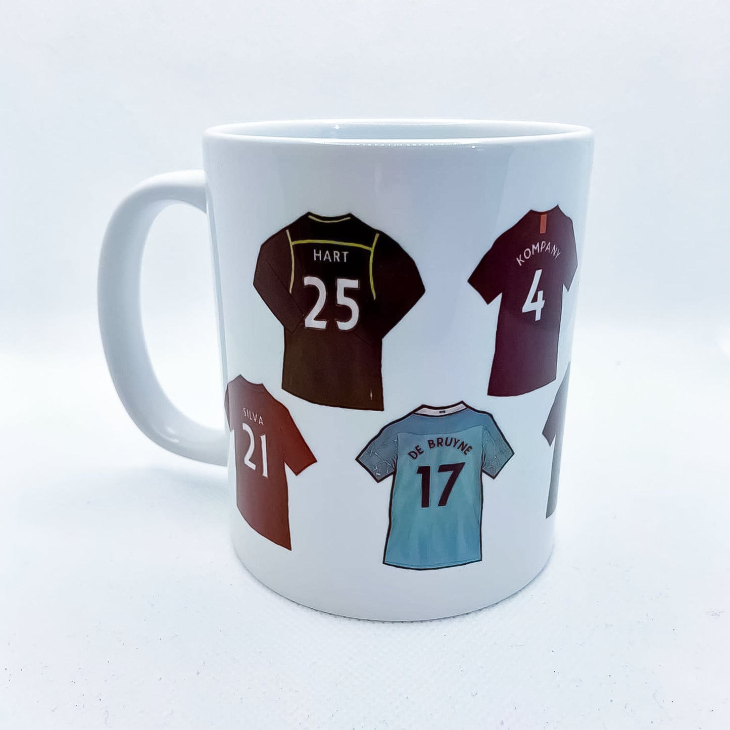 City Legends Shirts Handmade Ceramic Football Mug