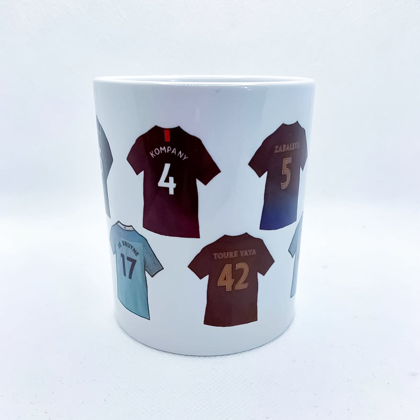 City Legends Shirts Handmade Ceramic Football Mug