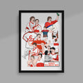 Hull KR themed poster print featuring some of the most famous moments in their history