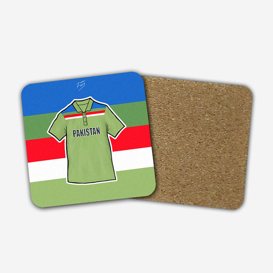 Pakistan 1992 World Cup Shirt Cricket Coaster