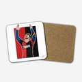 Lionel Messi Newell's Old Boys Memorabilia Hand Sublimated Football Coaster
