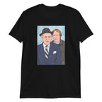 Black Arthur Daley & Terry McCann, George Cole, Dennis Waterman from Minder T-Shirt 