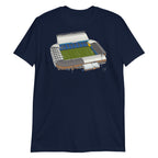 Navy Blue T-shirt inspired by the home of football in Leeds, Elland Road. A West Yorkshire favourite