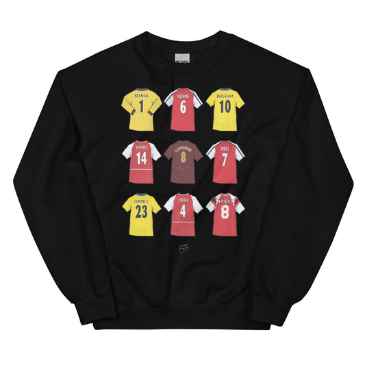 Black Arsenal Football Legends Sweatshirt