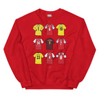Red Arsenal Football Legends Sweatshirt