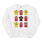 White Arsenal Football Legends Sweatshirt